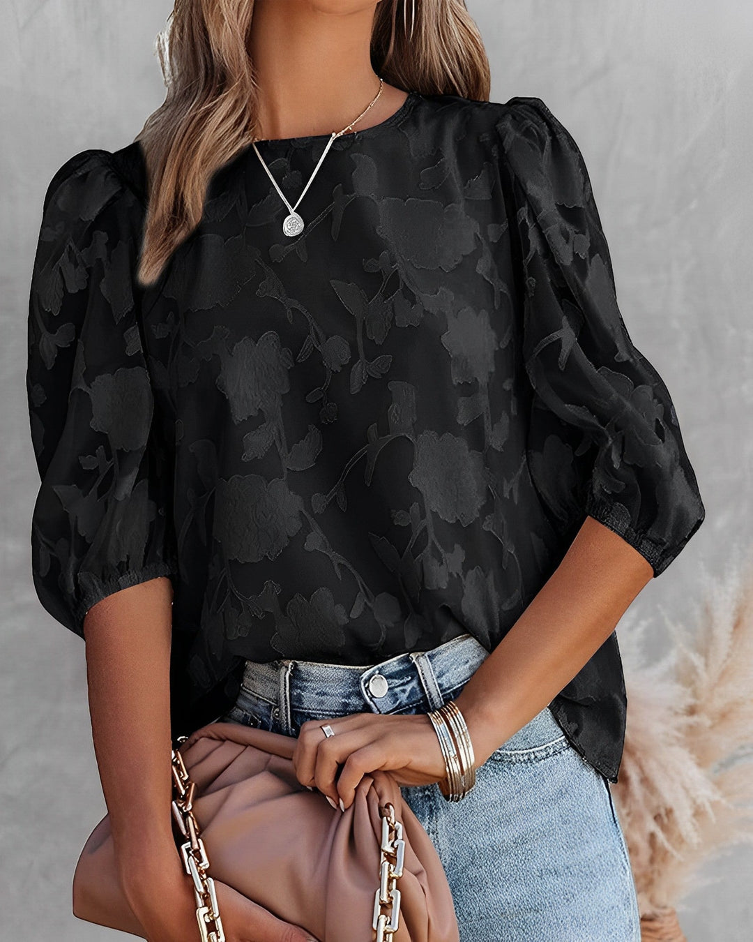 Sierra™ Elegant Embroidered Blouse