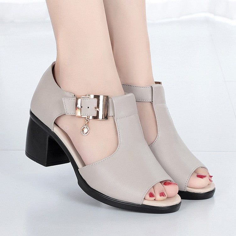 Amelia - Open-Toe Heel Sandals