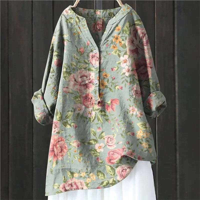 Iverly™ Casual Floral Blouse