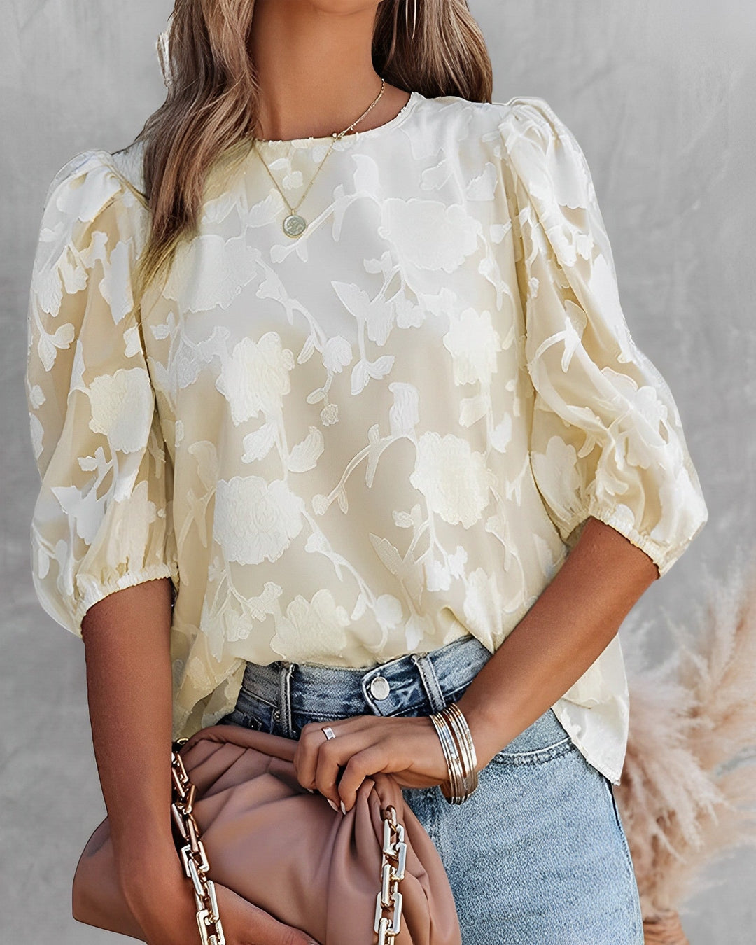 Sierra™ Elegant Embroidered Blouse