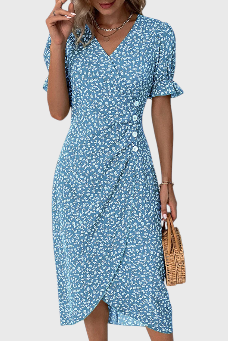 Jolene | Midi Floral Dress