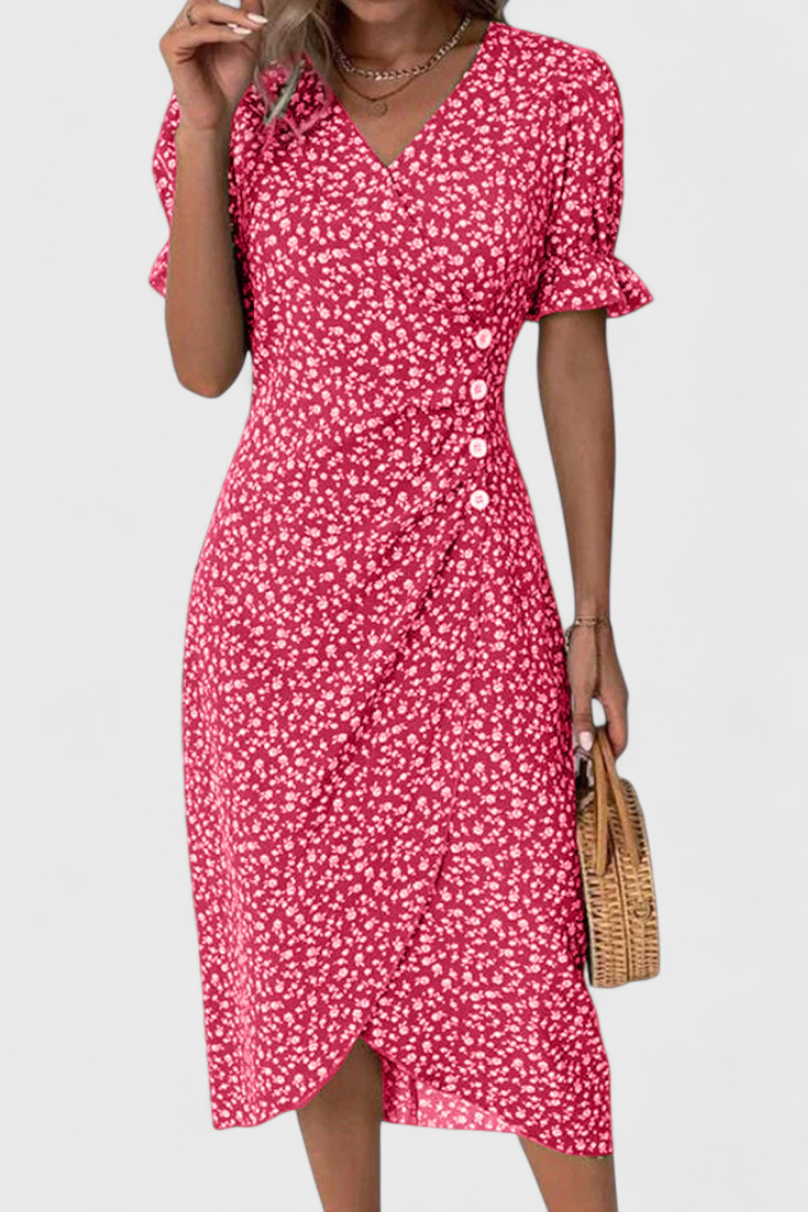 Jolene | Midi Floral Dress