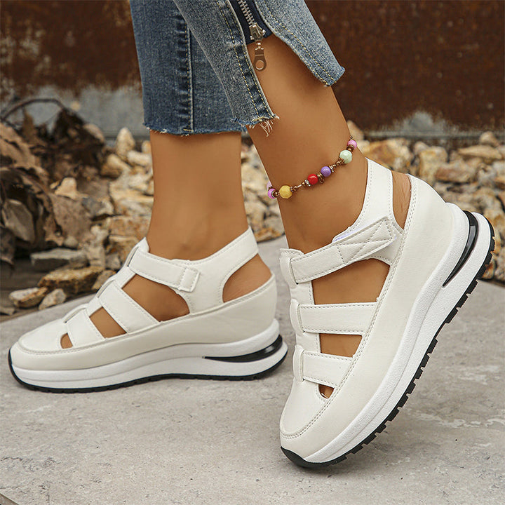 Leah - Closed-front sneaker sandals