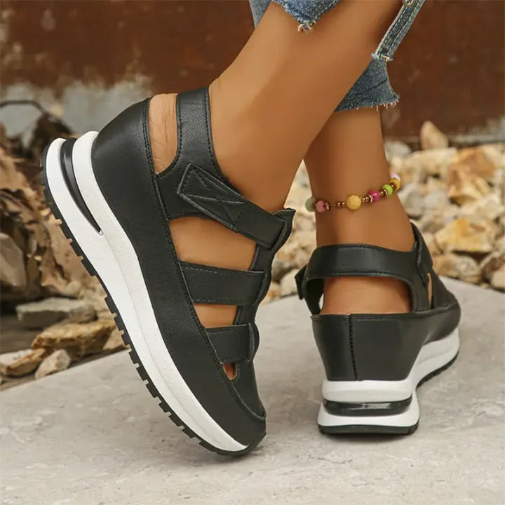 Leah - Closed-front sneaker sandals