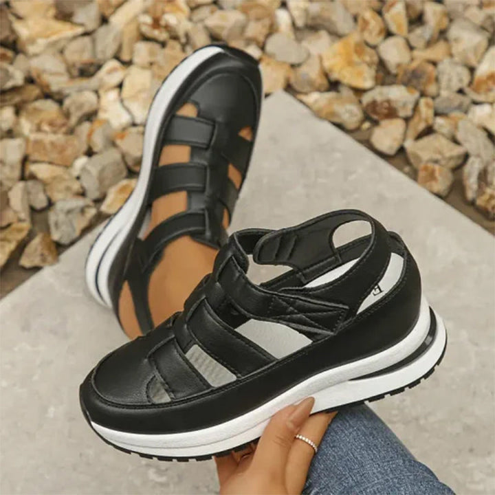 Leah - Closed-front sneaker sandals